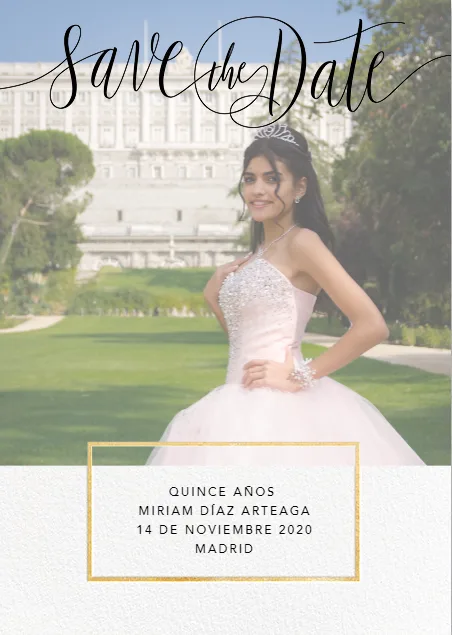¿Qué es el "Save the Date"?