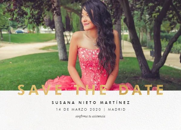 ¿Qué es el "Save the Date"?