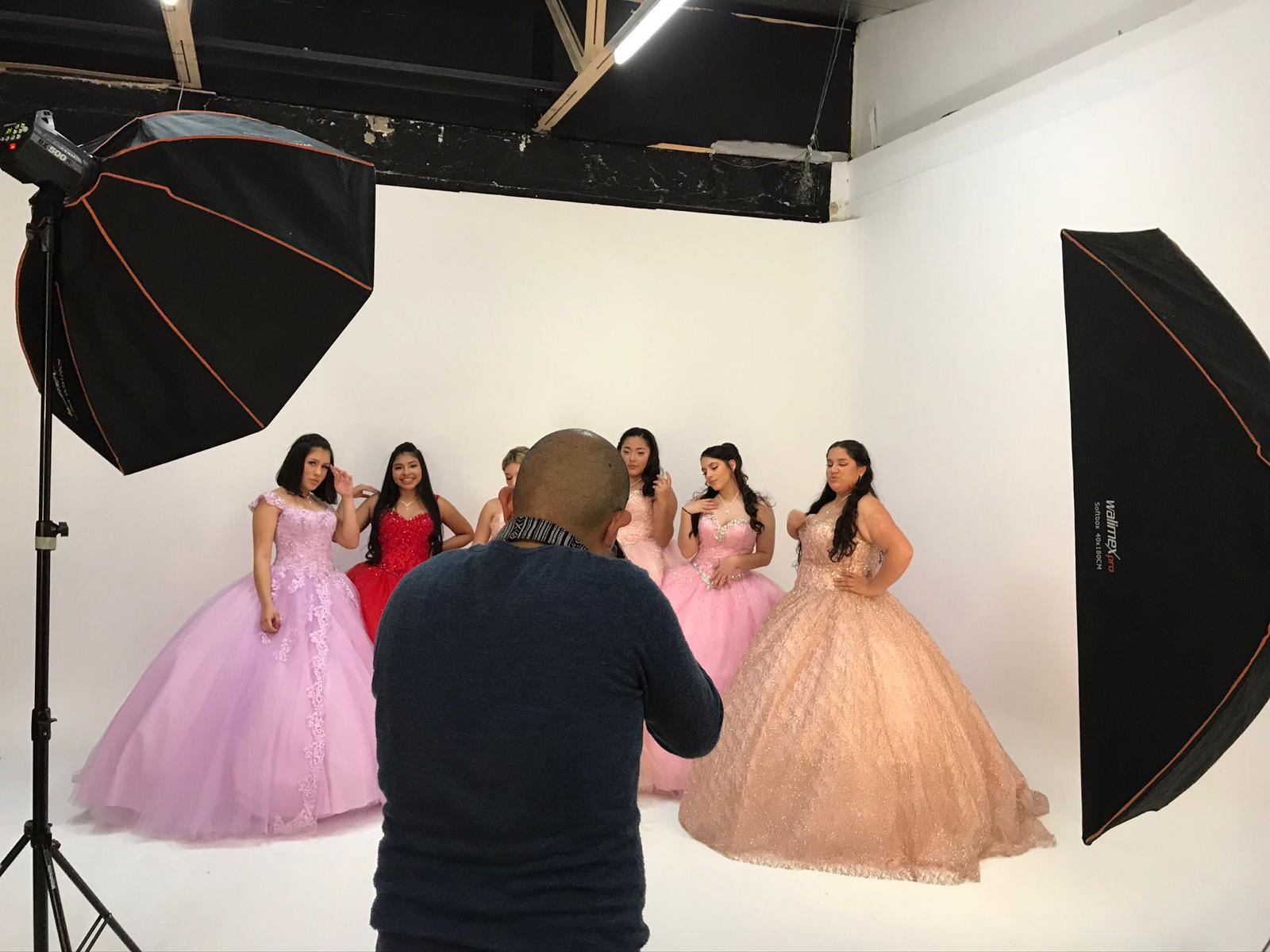 sesión de fotos 15 años