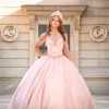Vestido Leyre Rosa