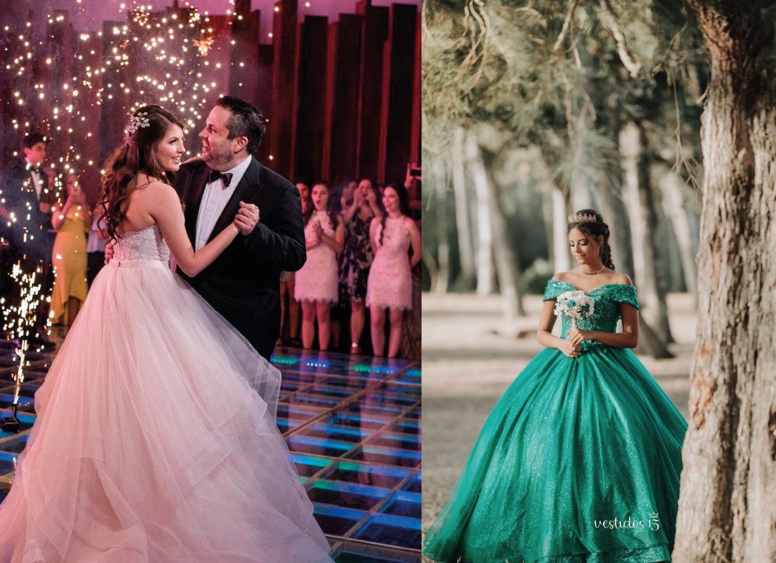 Paquete Combinado: Sesión Fotográfica en Exterior y Fiesta de 15 Años