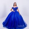 Vestido de 15 años azul