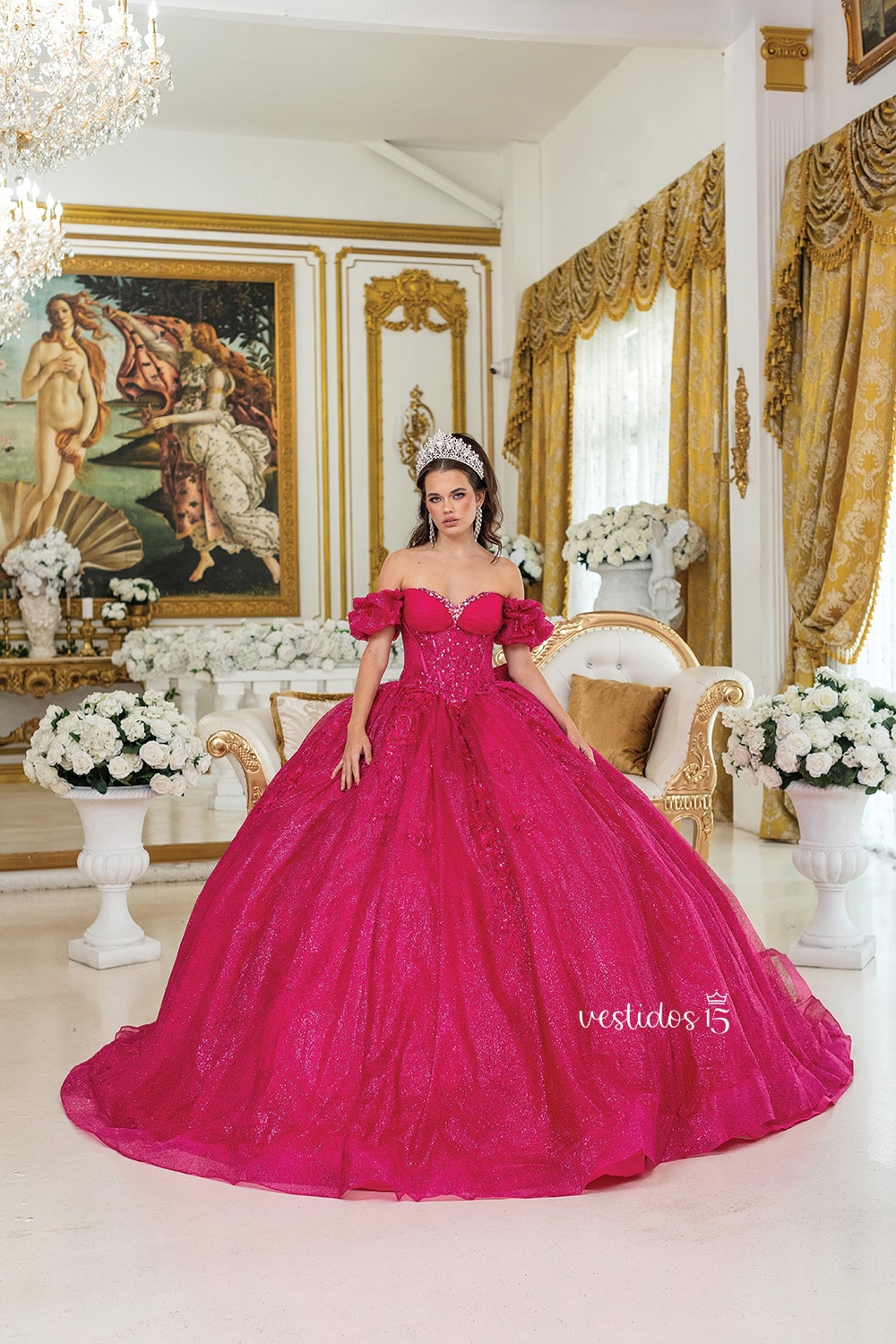 Vestido de 15 años Euforia Fucsia