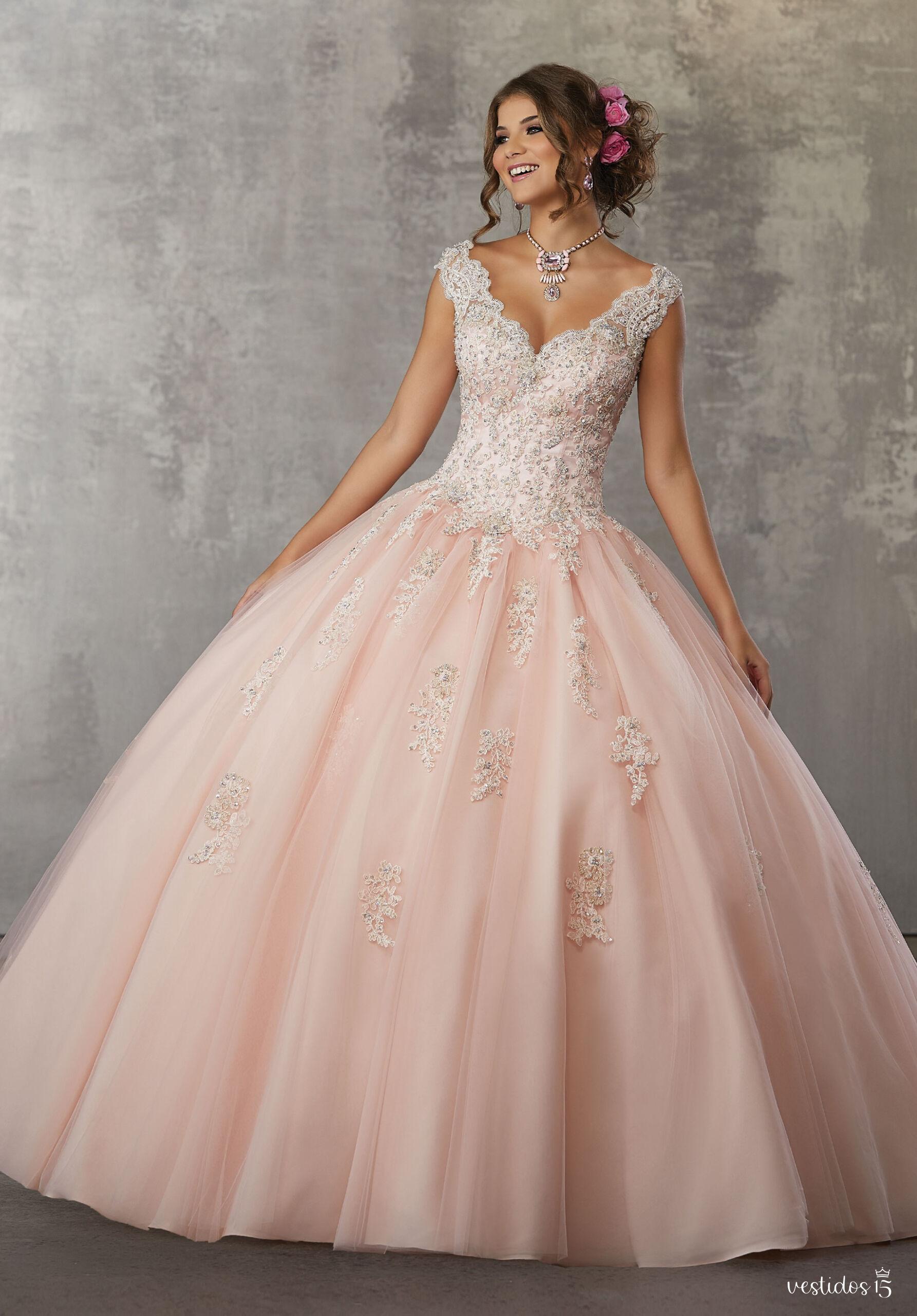 Vestido de 15 años Ariadna Rosa