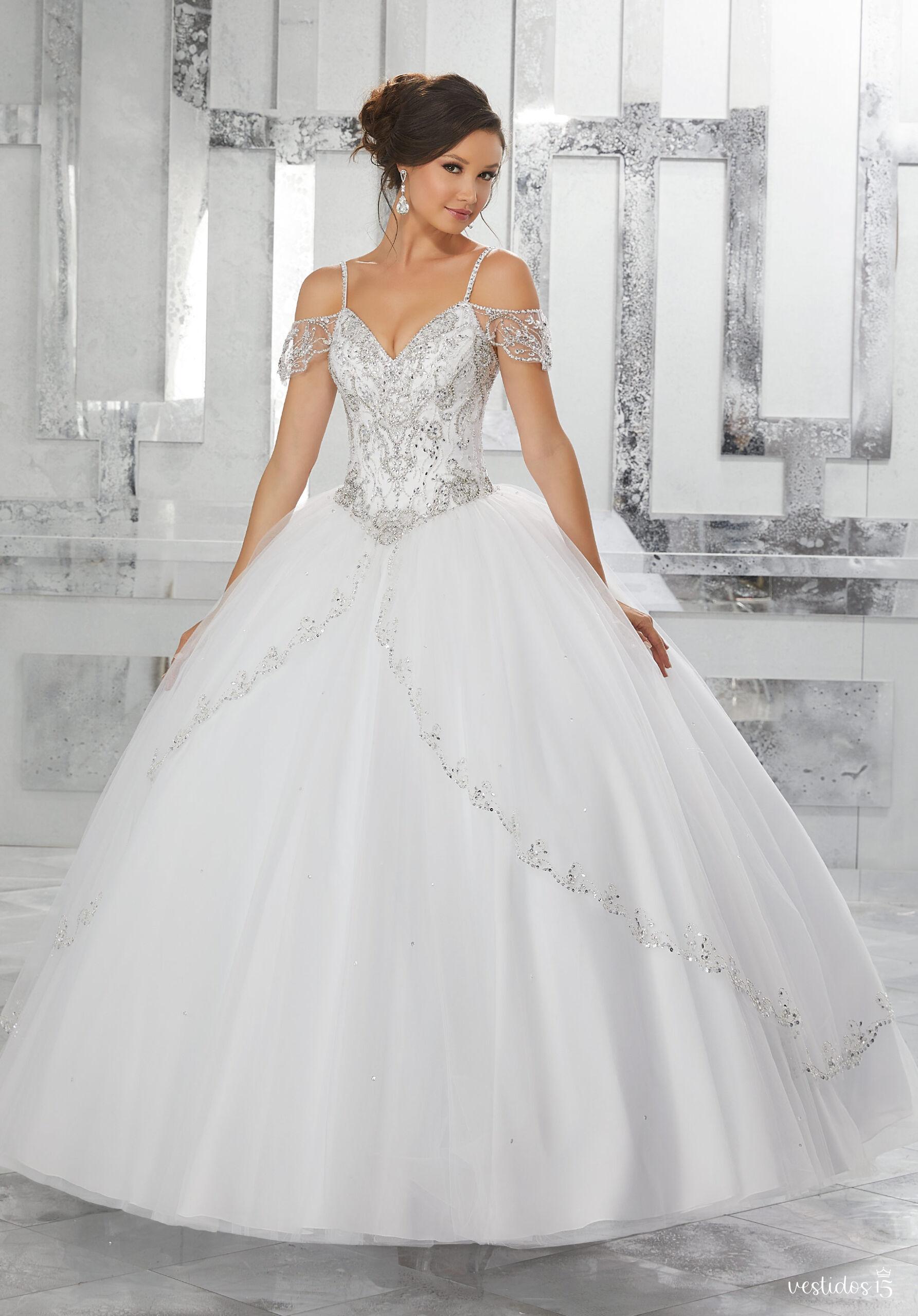 Vestido de 15 años Alma Blanco