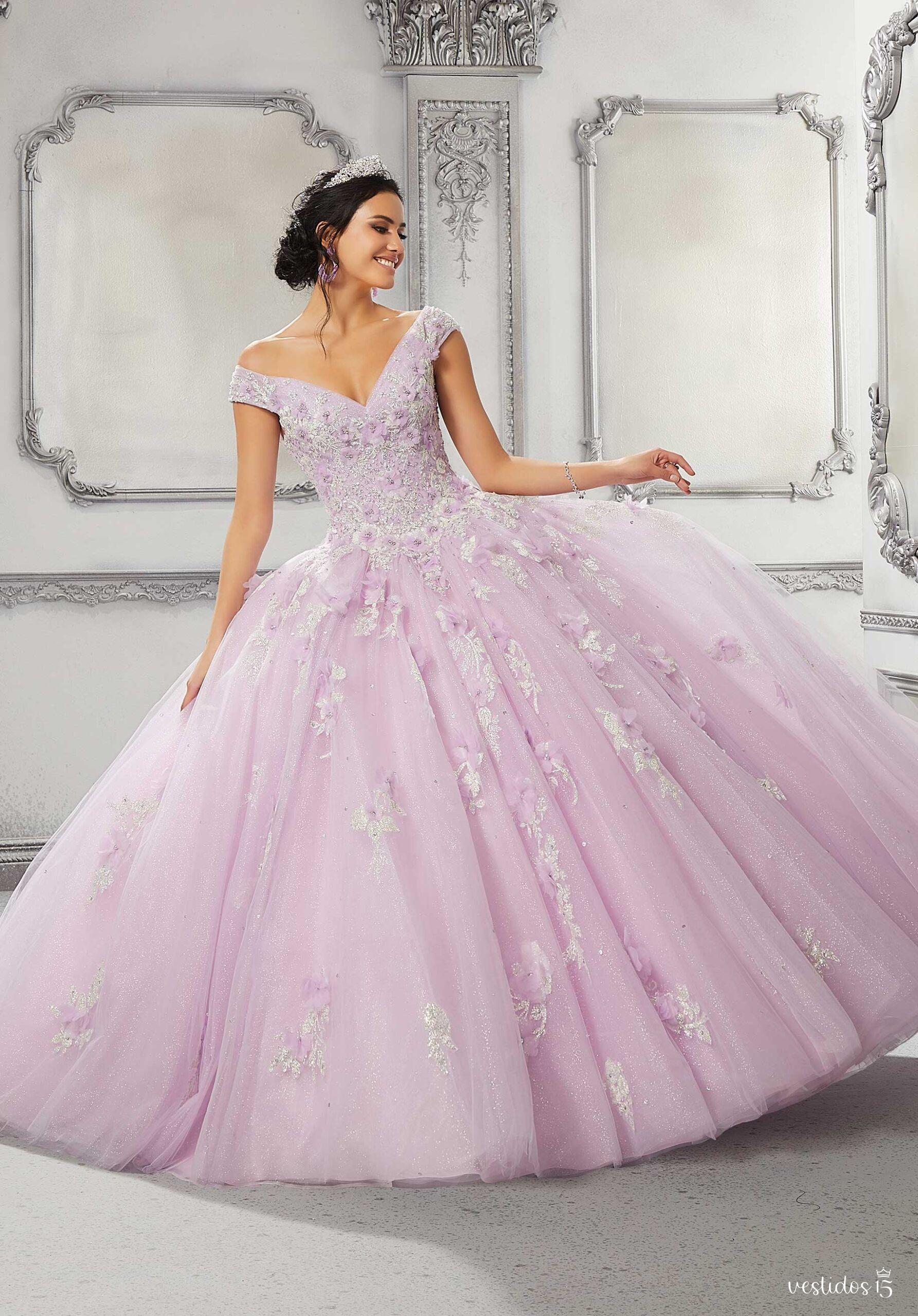 Vestido de 15 años Asia Lila