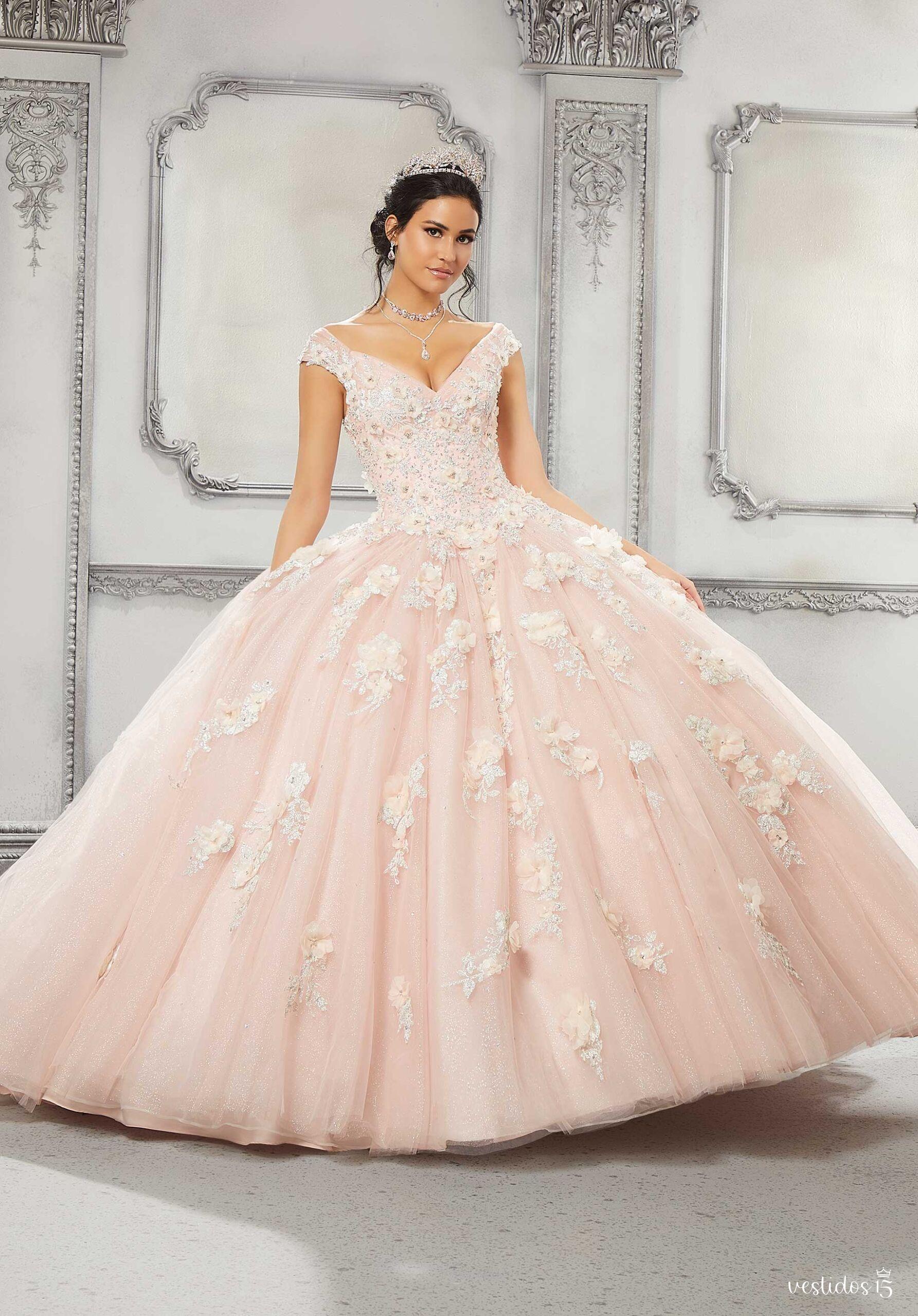 Vestido de 15 años Asia Rosa