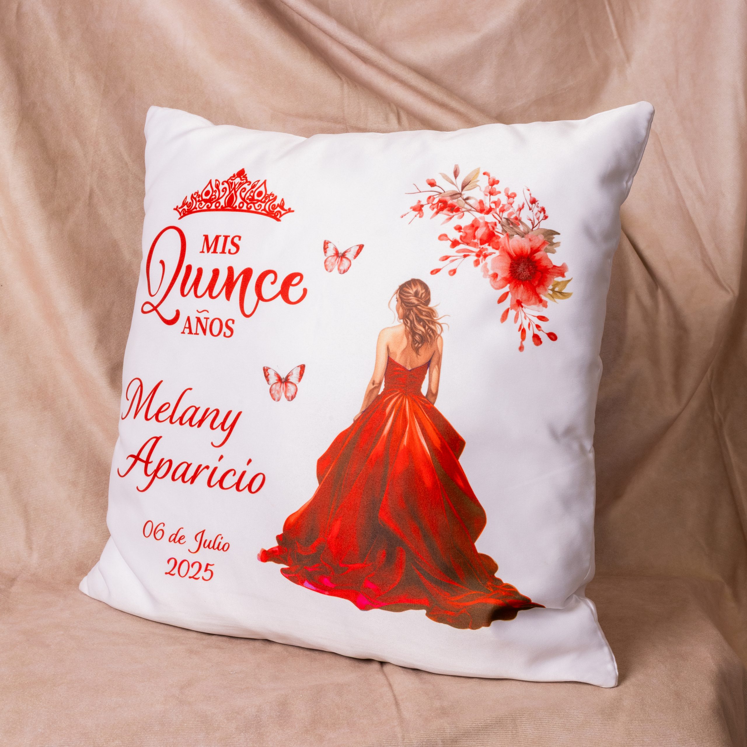 cojin de quinceañera