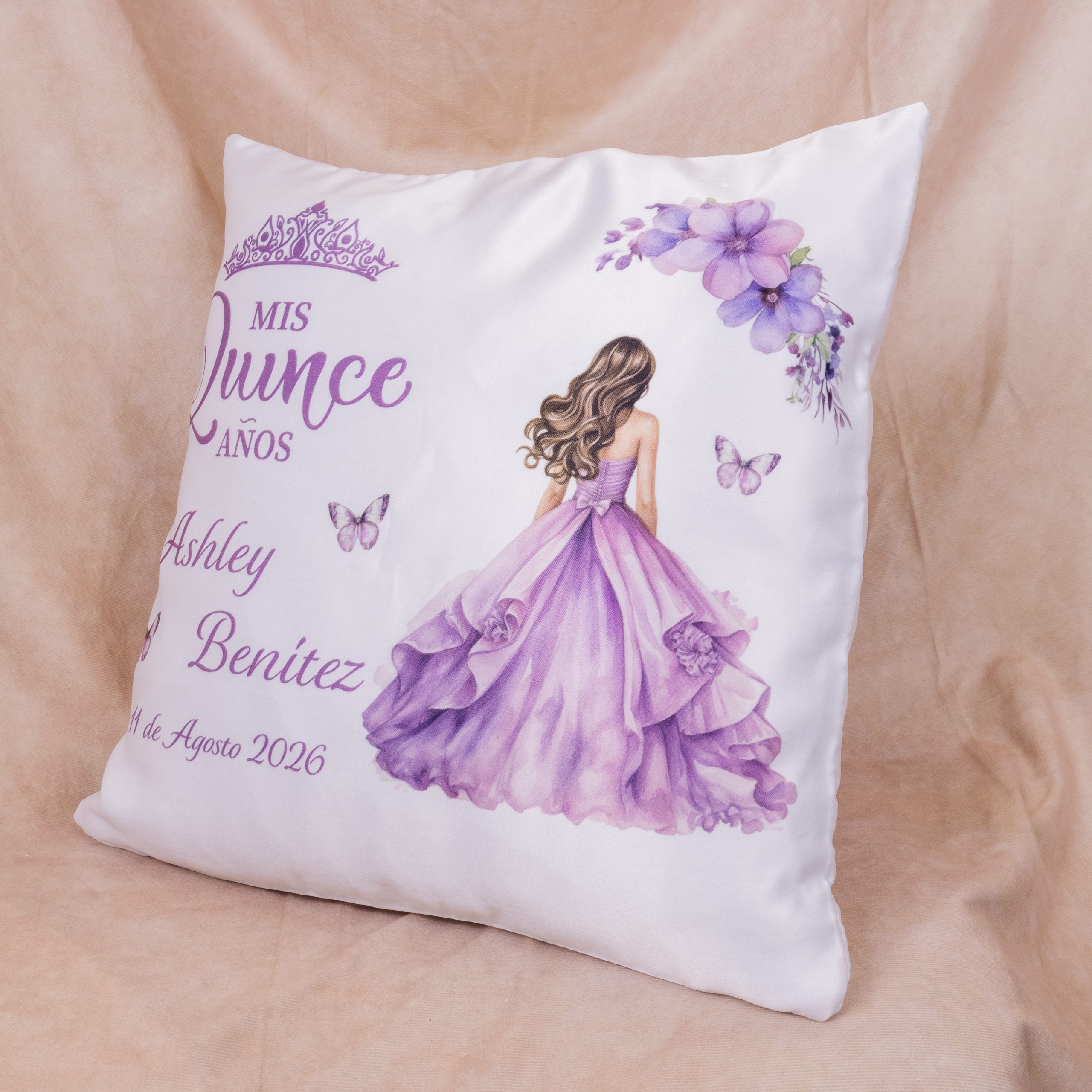 cojin de quinceañera