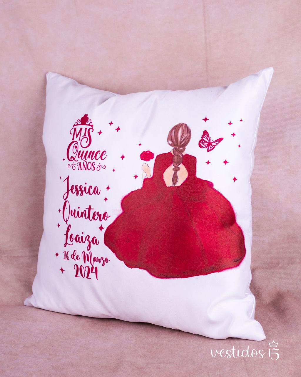 Cojín Personalizado -Mis 15 Años