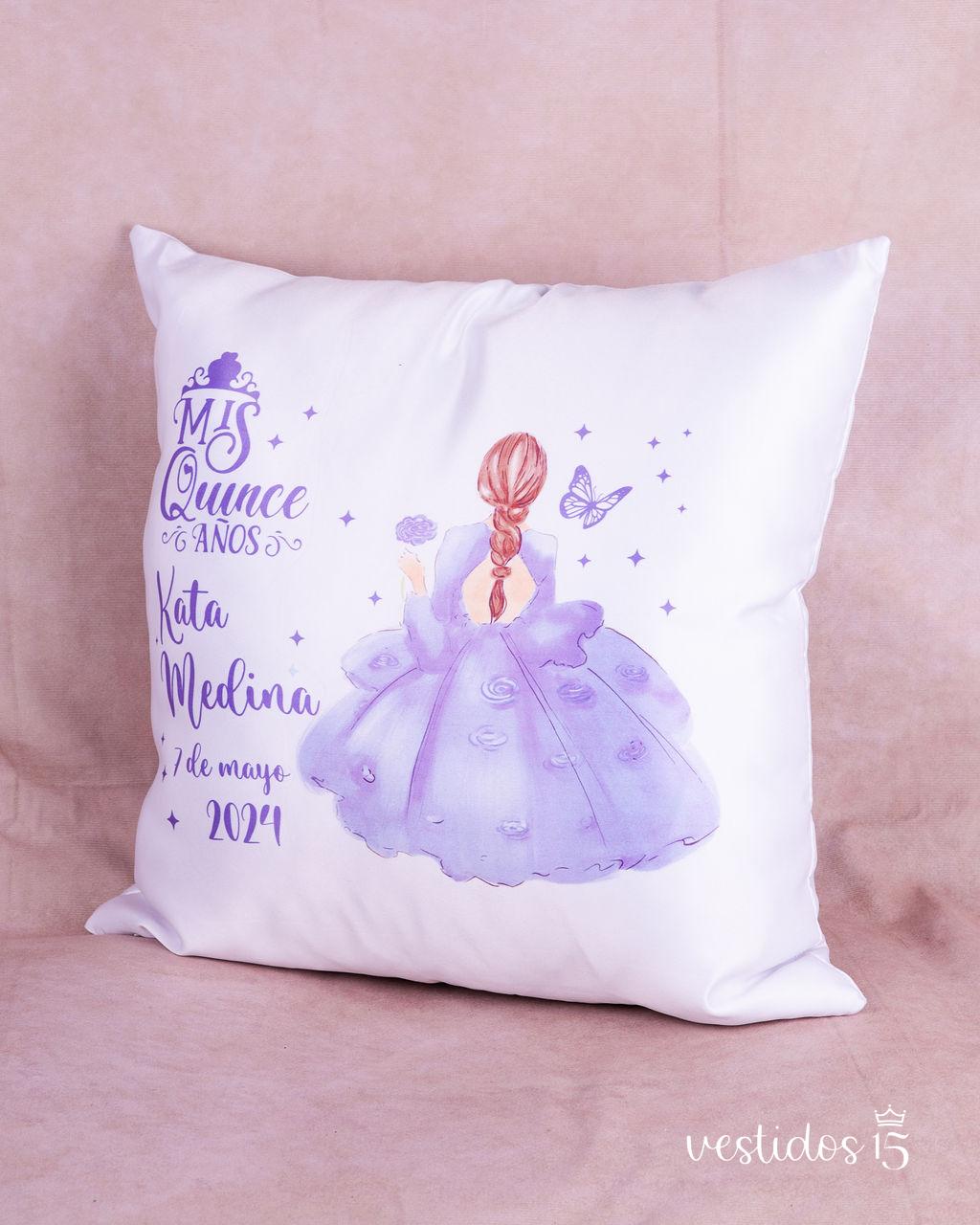 Cojín Personalizado -Mis 15 Años