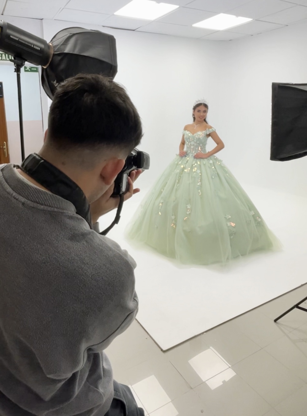 Sesión de Fotos de 15 años en Estudio de Fotografía