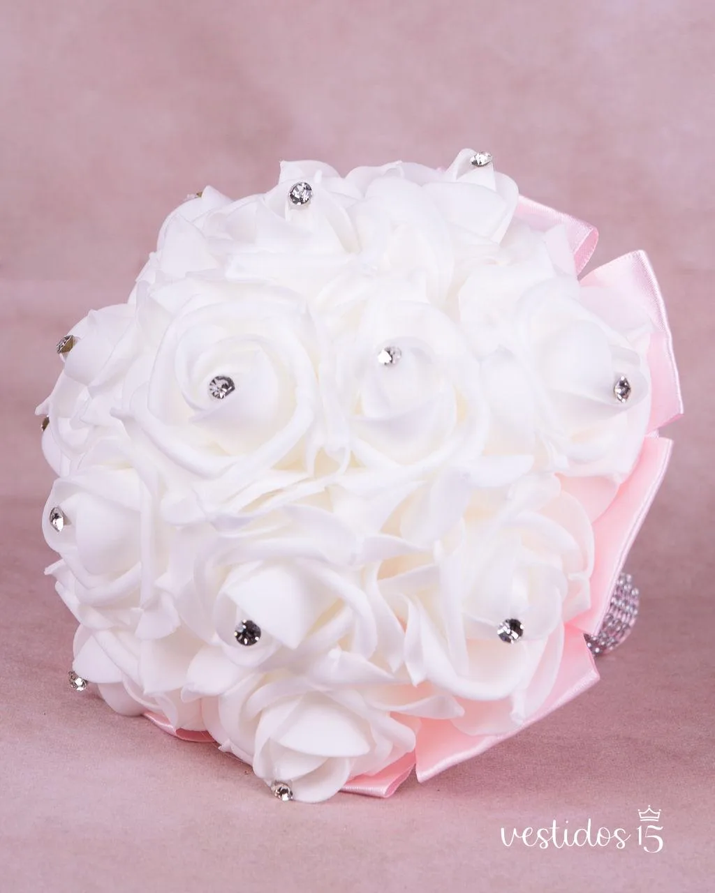 Alternative view of Ramo Blanco combinado rosa