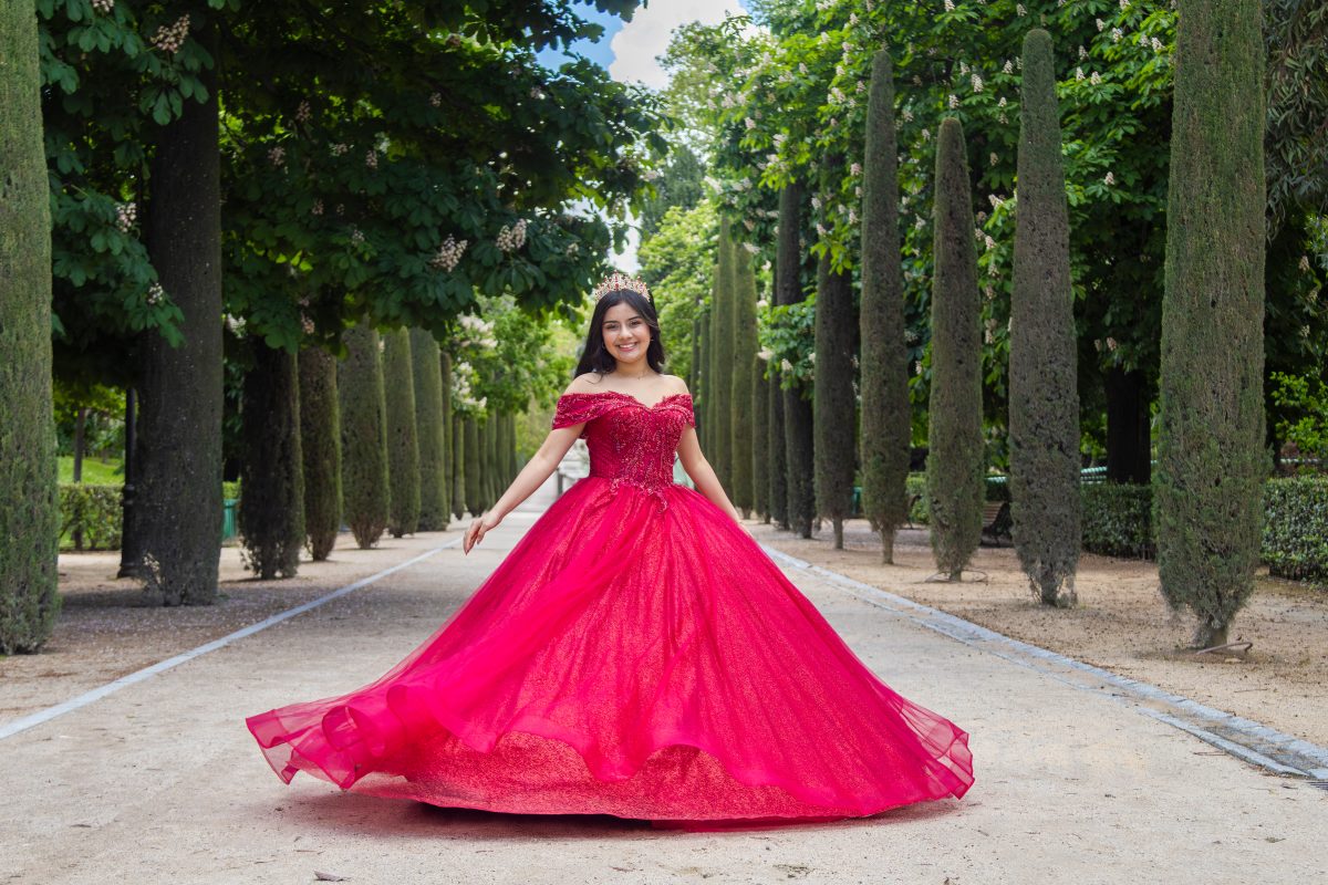 Sesión de fotos de 15 años en Madrid