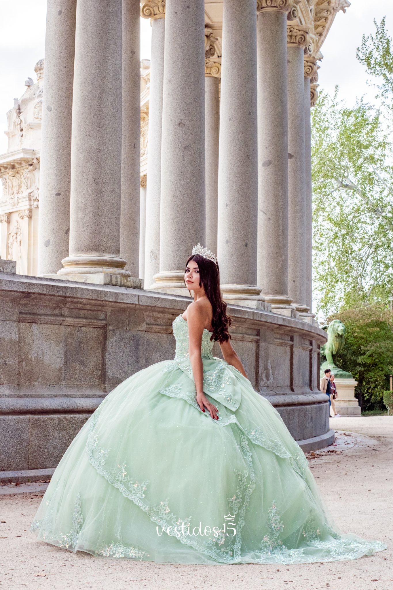 Vestido Tiana Verde Vestido Tiana Verde - Imagen 3