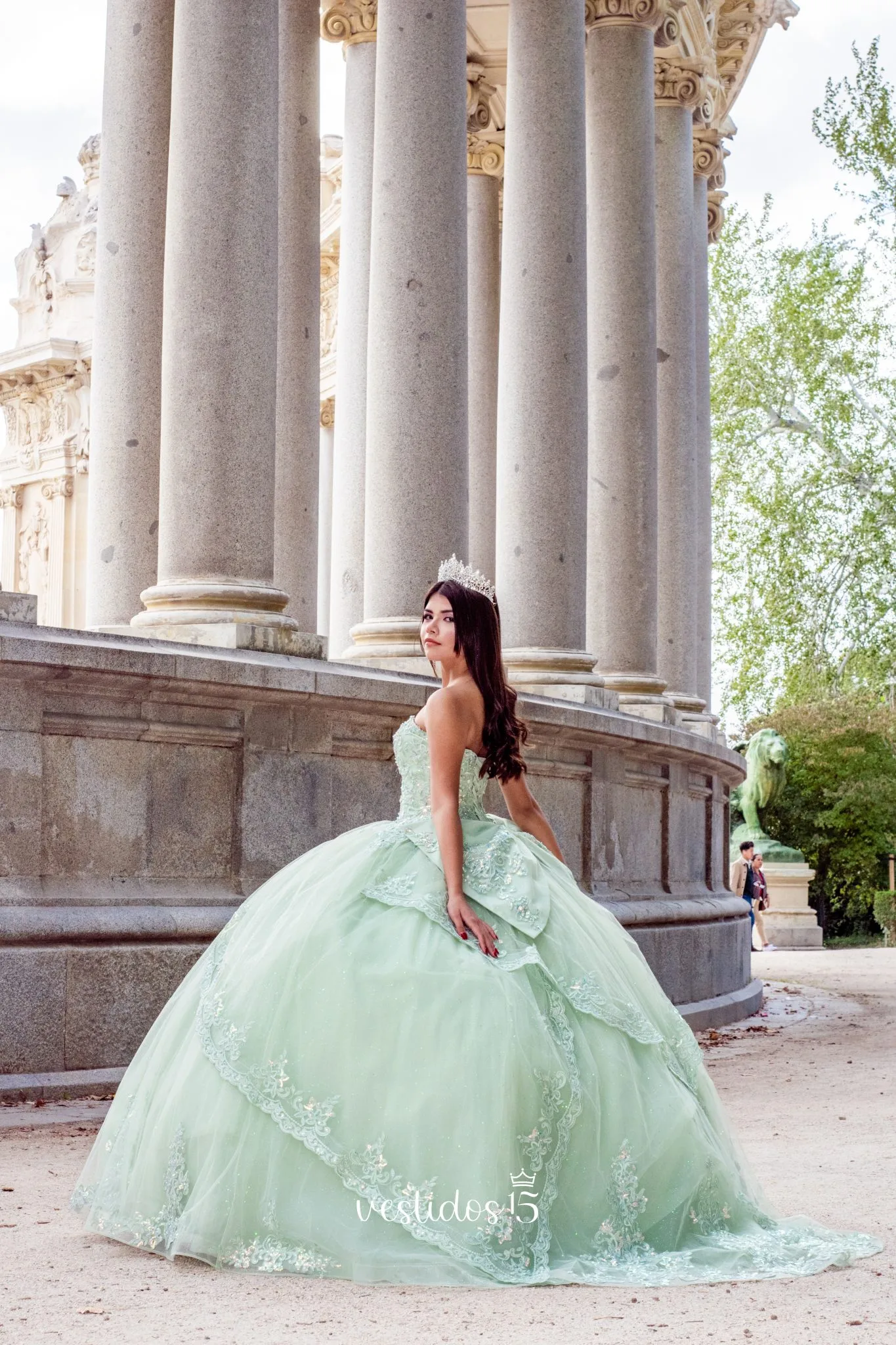 Vestido Tiana Verde Vestido Tiana Verde - Imagen 3