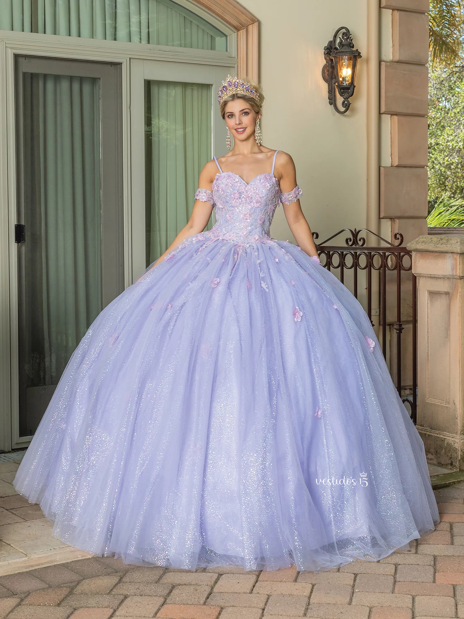 Vestido de 15 años Valeria Lila
