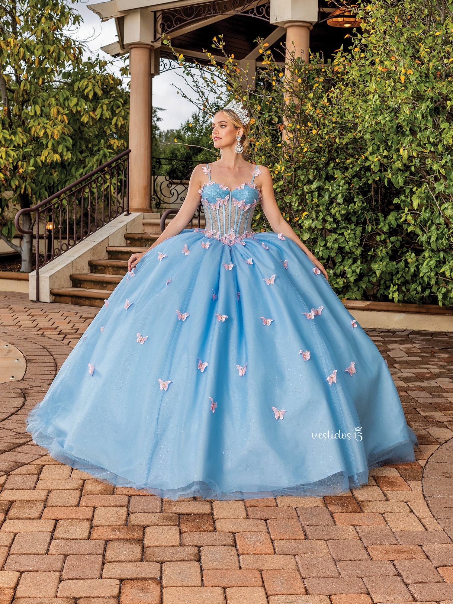 Vestido de 15 años Encanto Azul