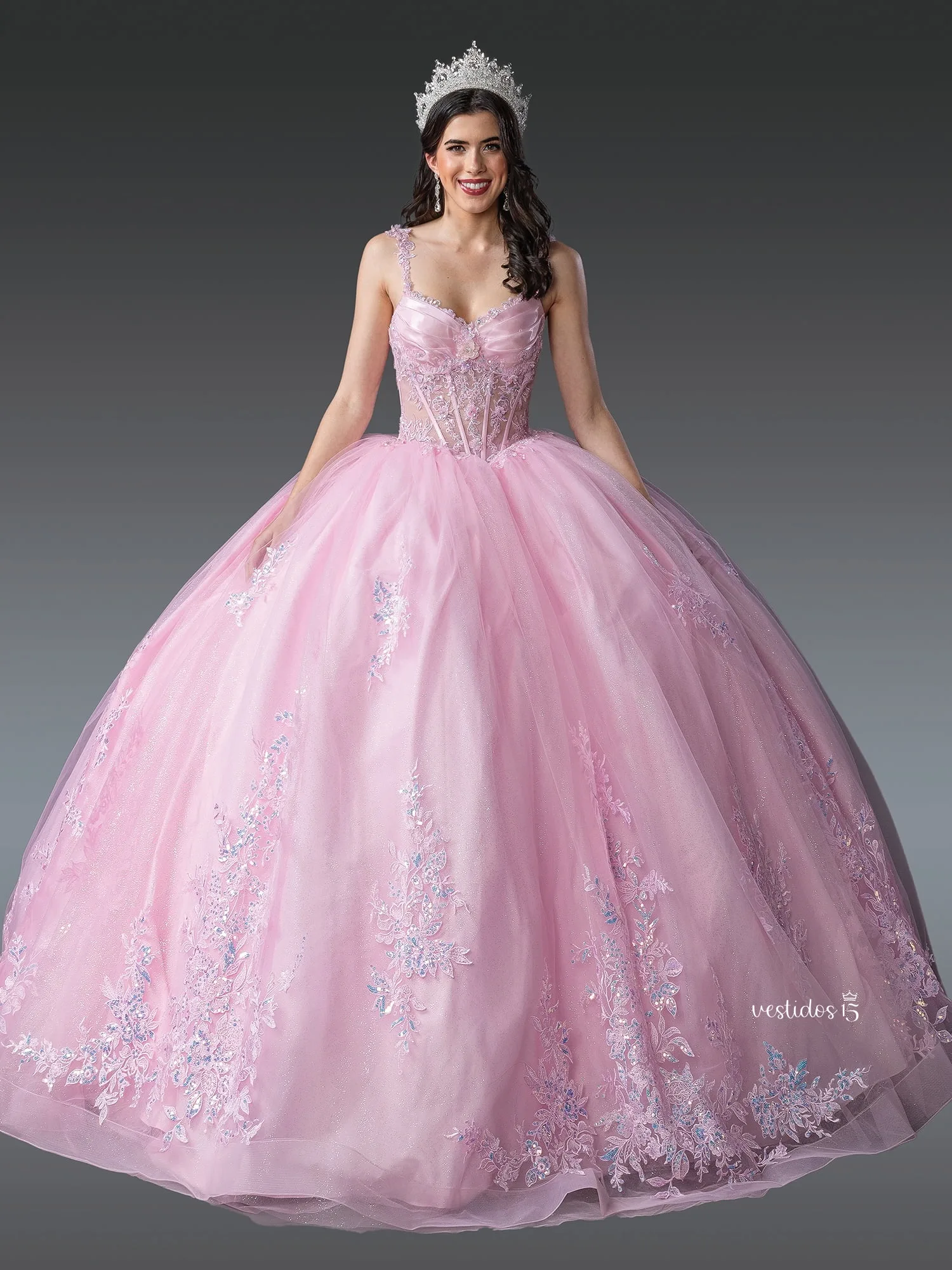 Vestido 15 rosa esencia de Vestidos15 — calidad y estilo para ocasiones especiales