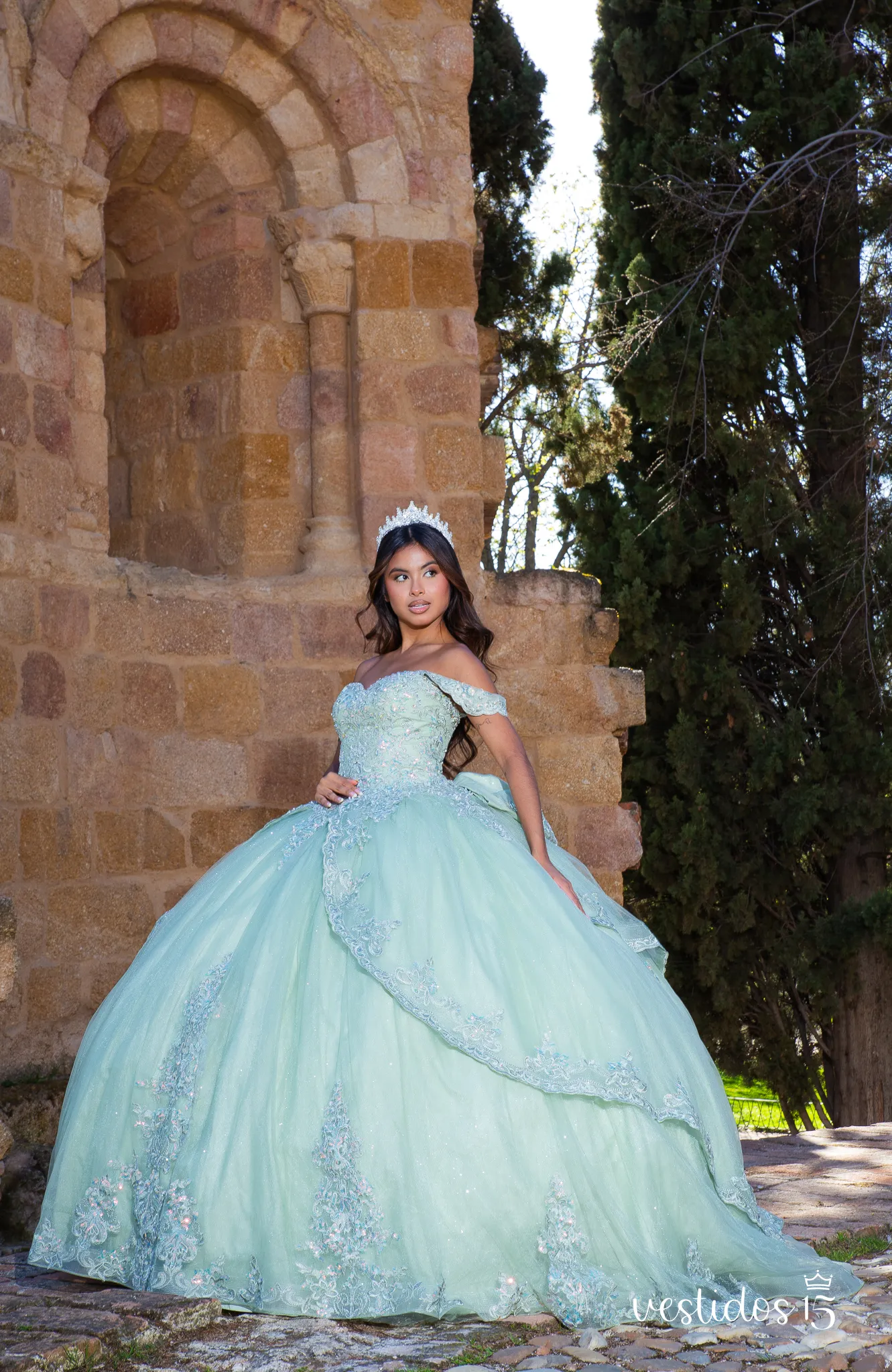 Vestido Tiana Verde