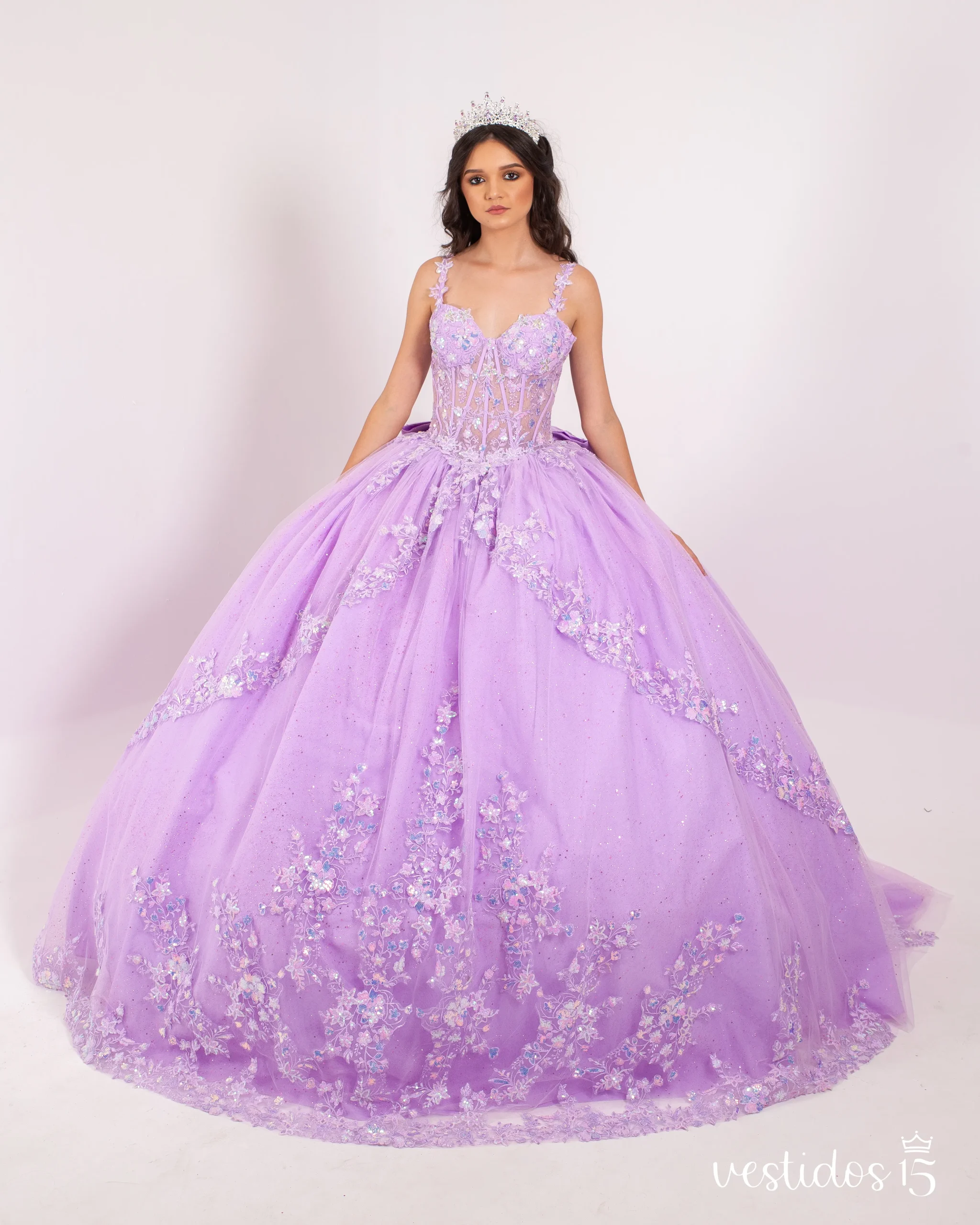 Vestido de 15 años Giss Morado Vestido de 15 años Giss Morado
