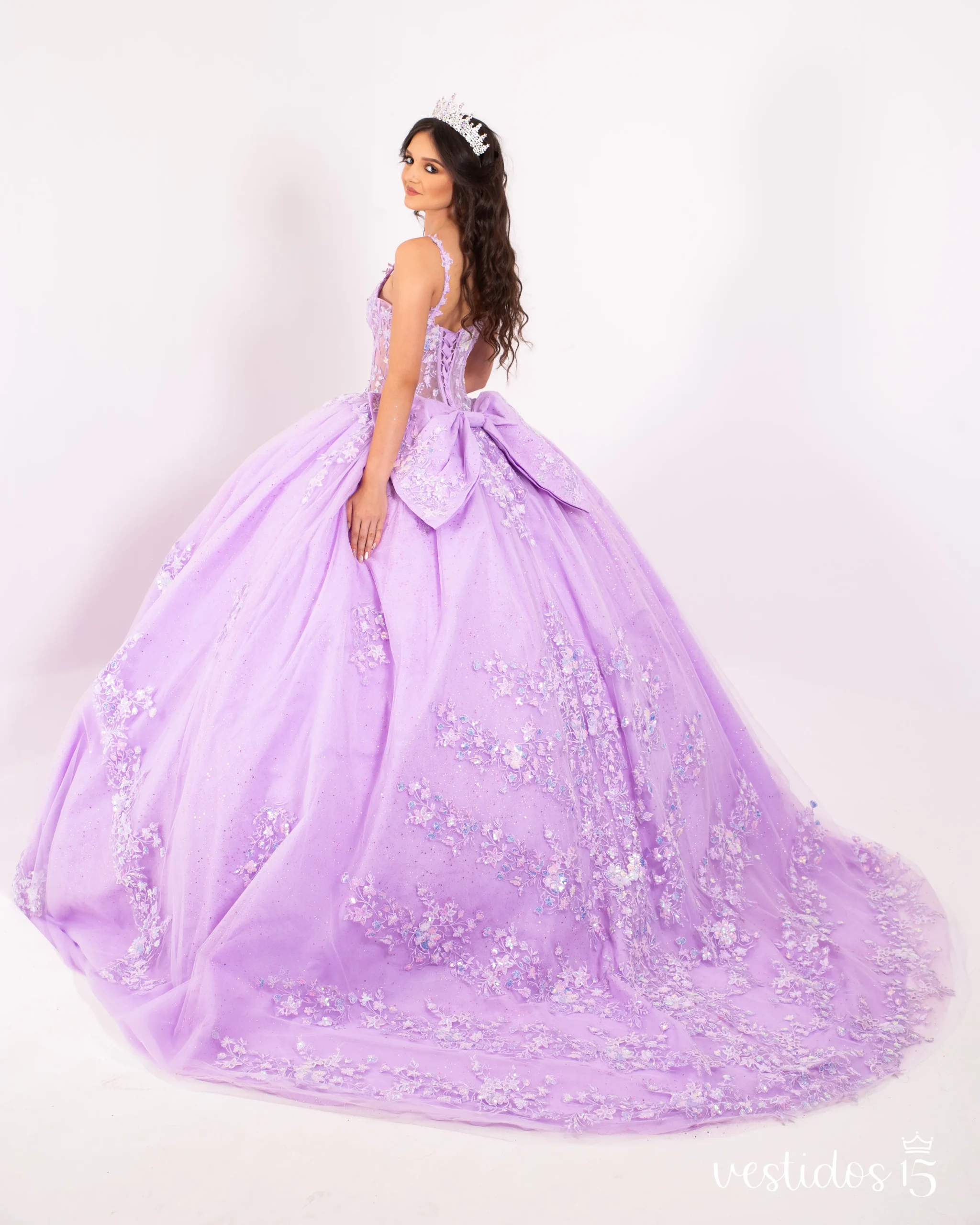 Vestido de 15 años Giss Morado Vestido de 15 años Giss Morado - Imagen 2