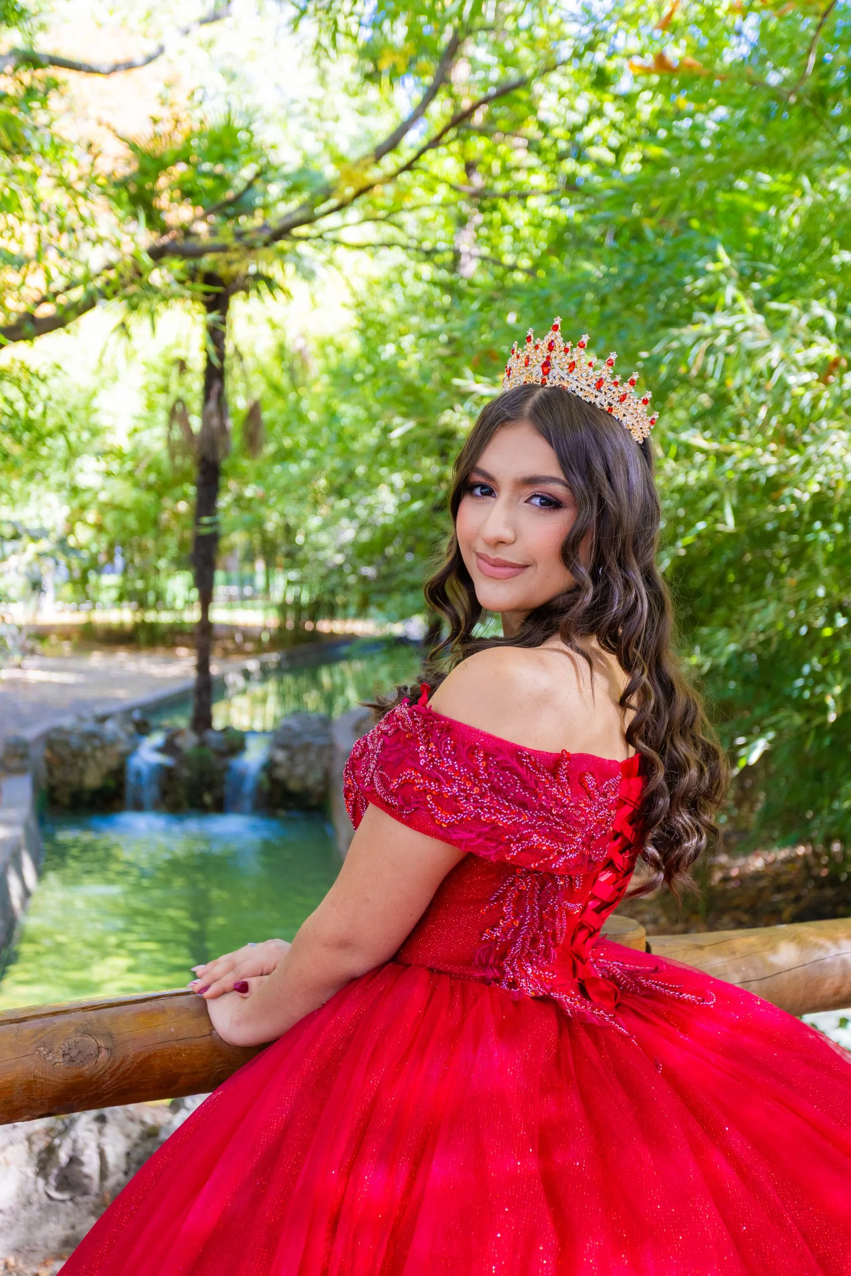 Vestido Ashley Rojo - Imagen 3