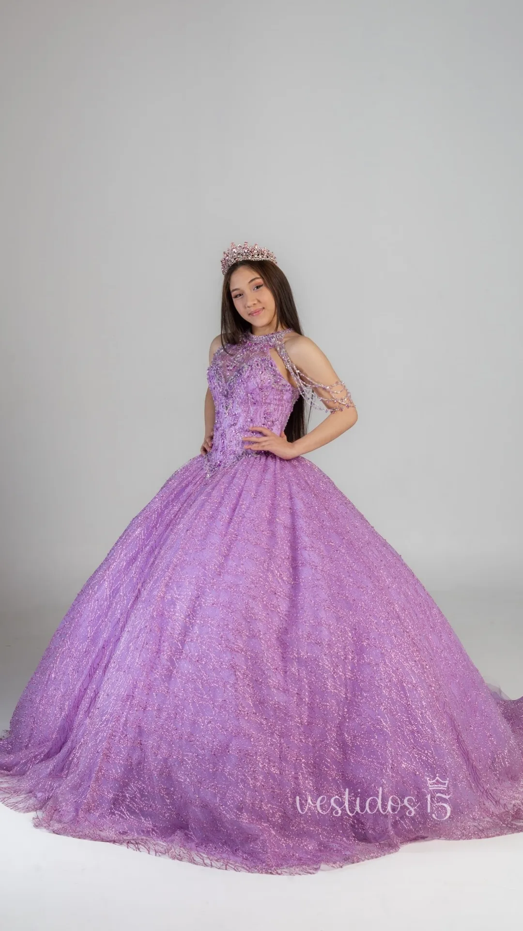 Vestido Leyre Lila - Imagen 4