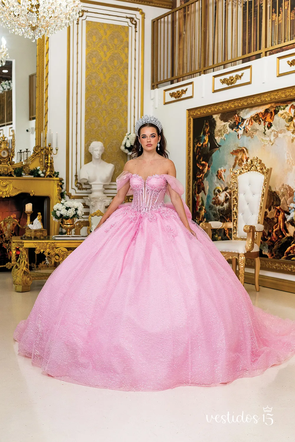 Vestido de 15 años Gala Rosa