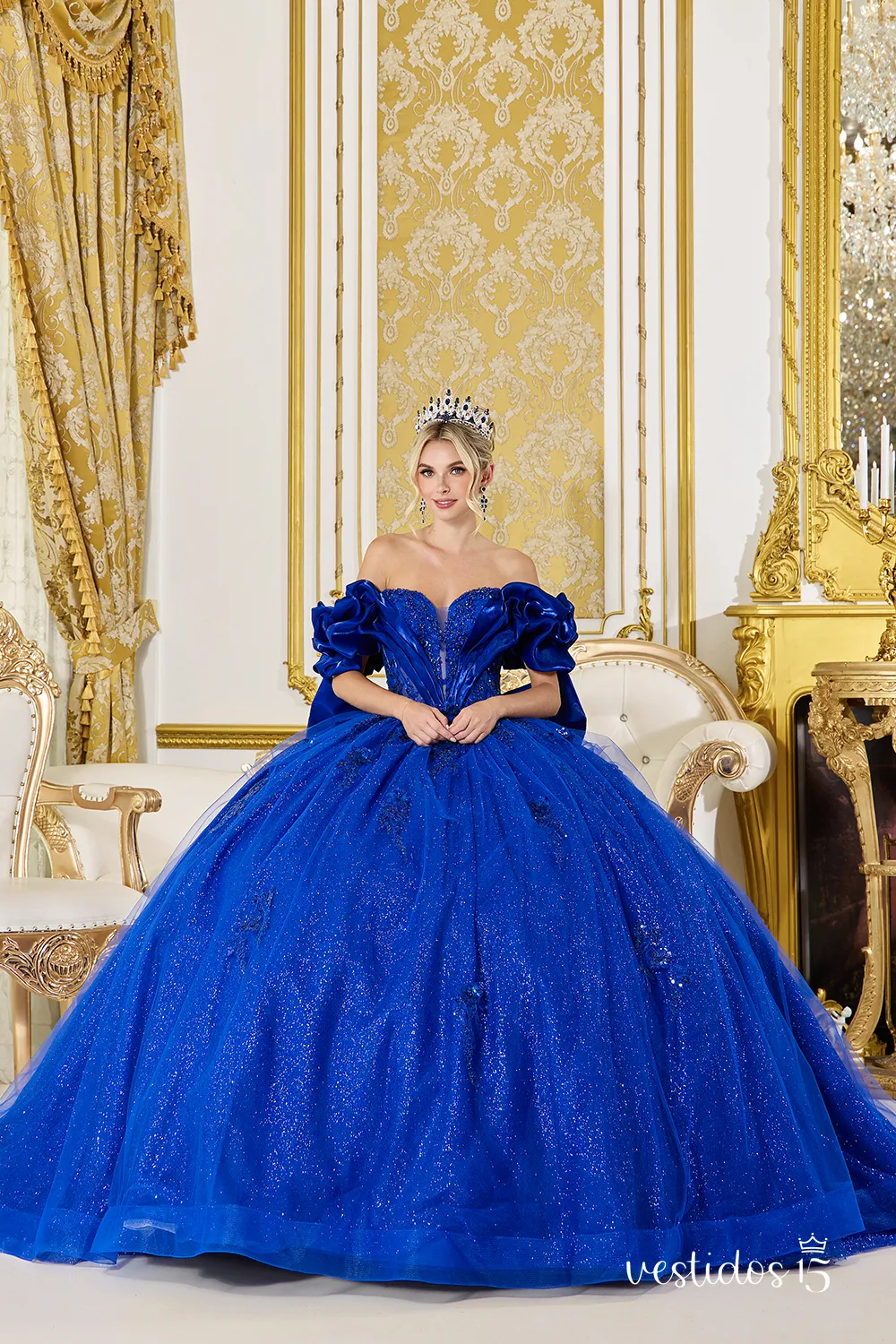 Vestido de 15 años Marta Azul