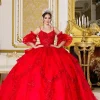 Vestido de 15 años Zoe Rojo