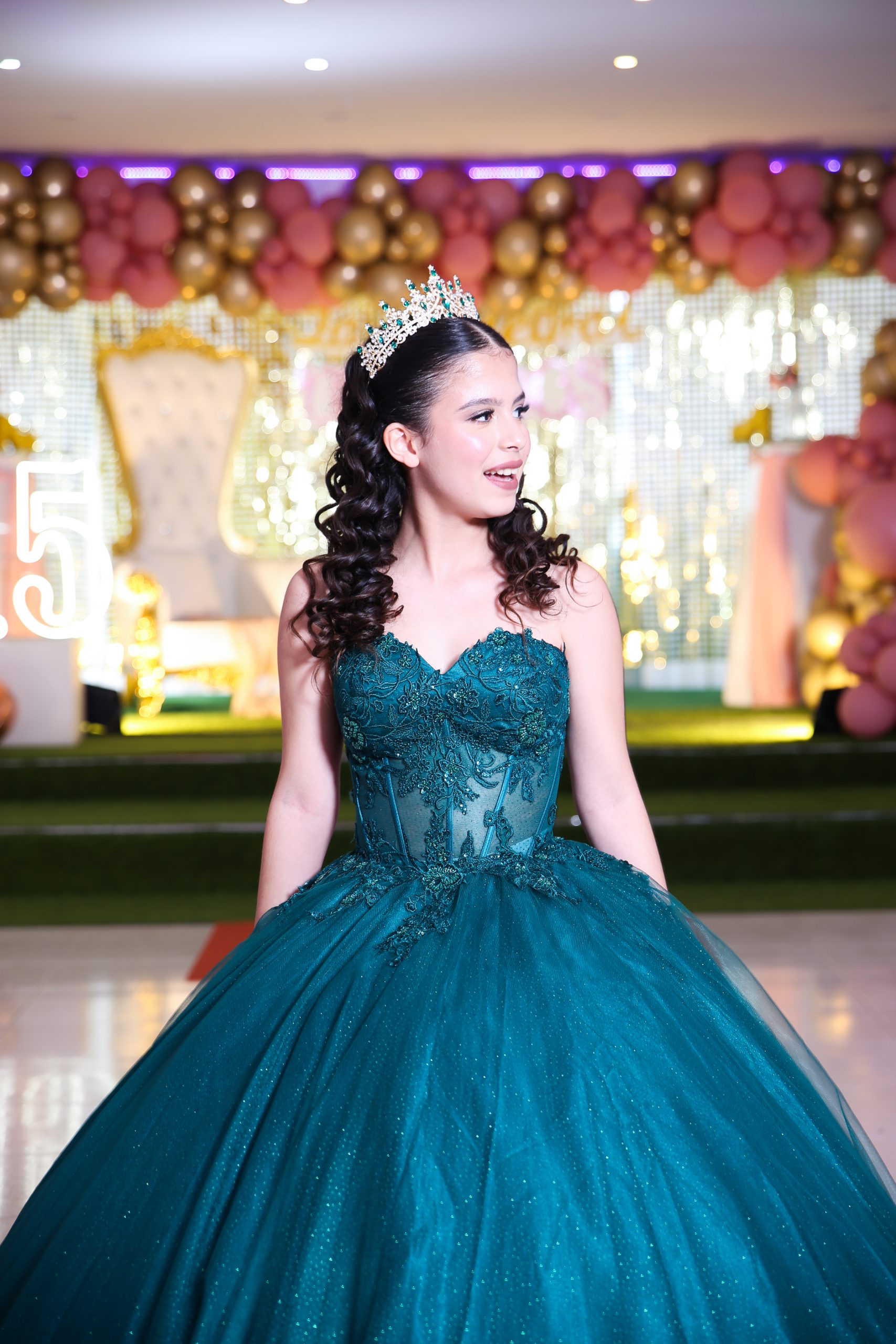 Alternative view of Vestido Madison Verde