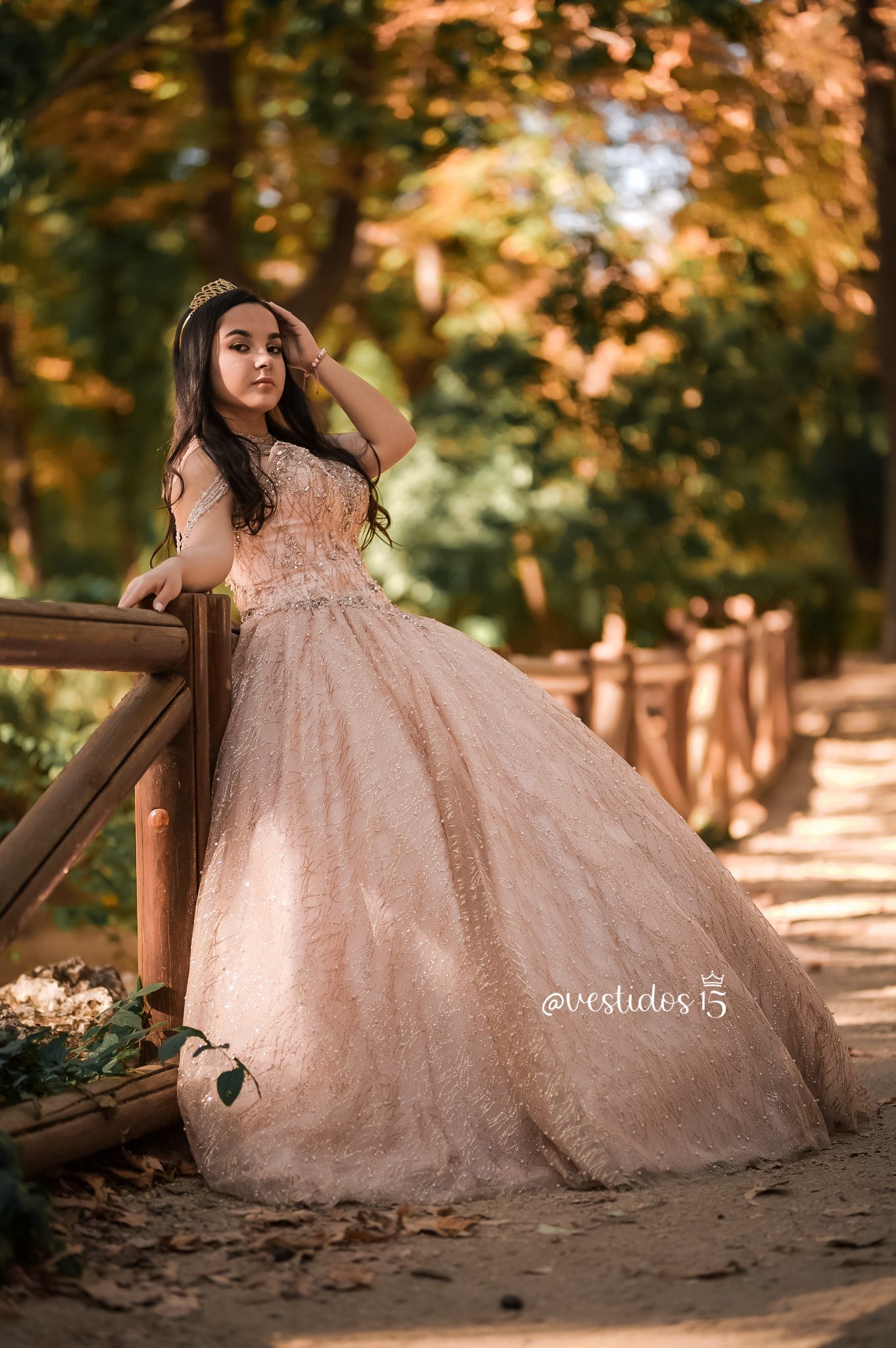 Alternative view of Vestido Leyre Rosa