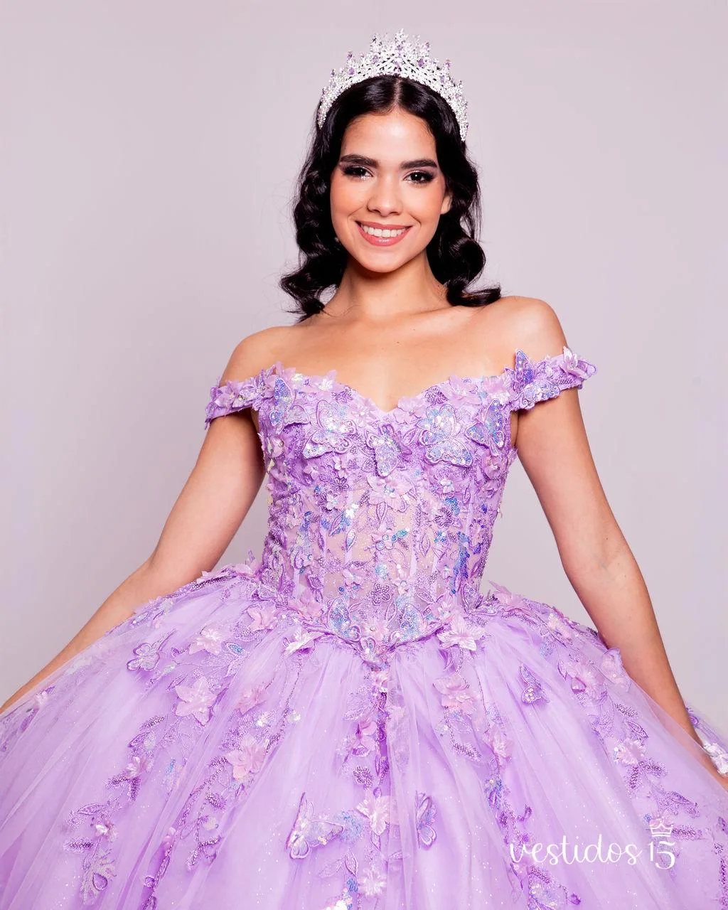 Vestido Rosi Lila - Imagen 3