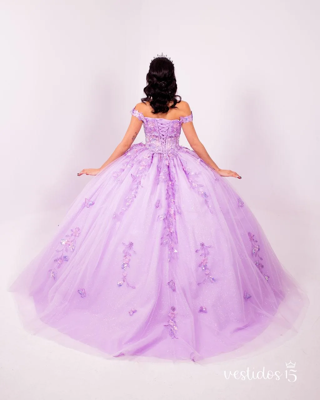 Vestido Rosi Lila en Alquiler - Imagen 7