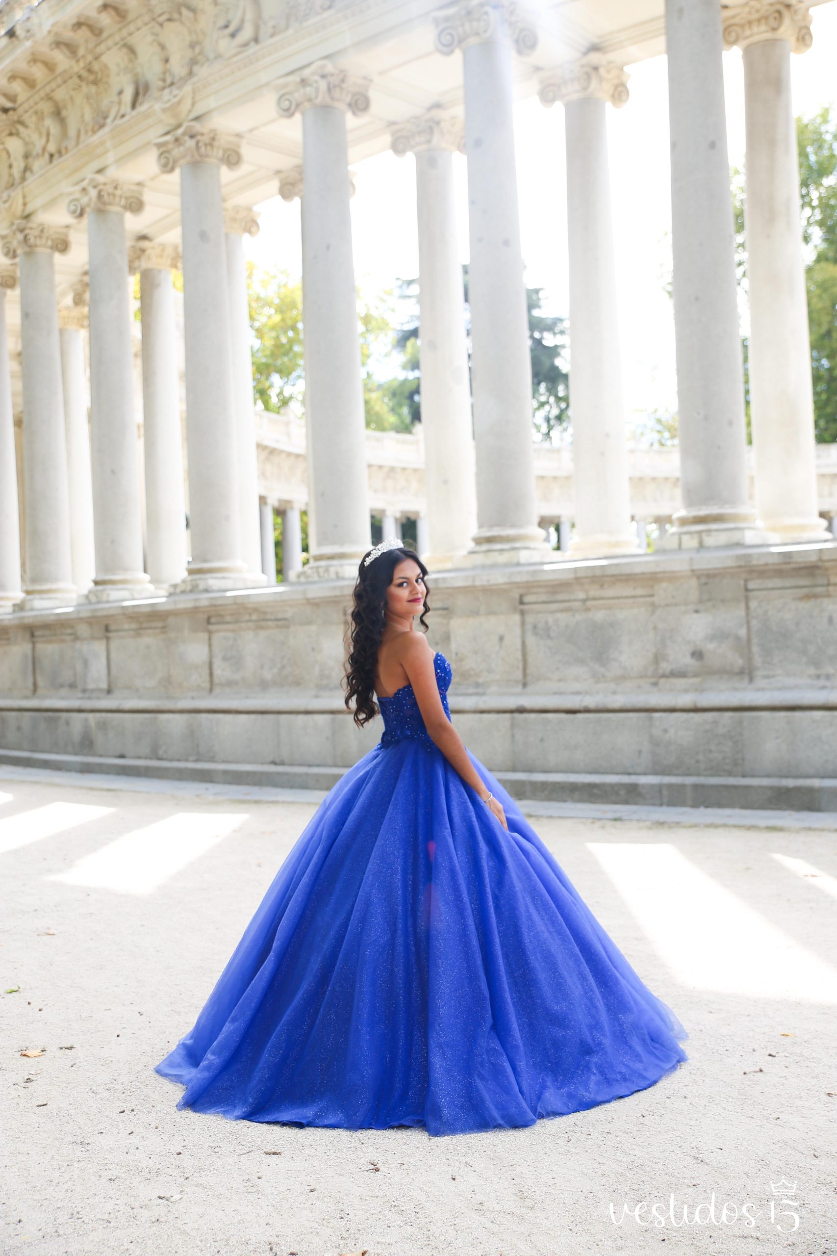 Vestido Madona color Azul Vestido Madona color Azul - Imagen 7