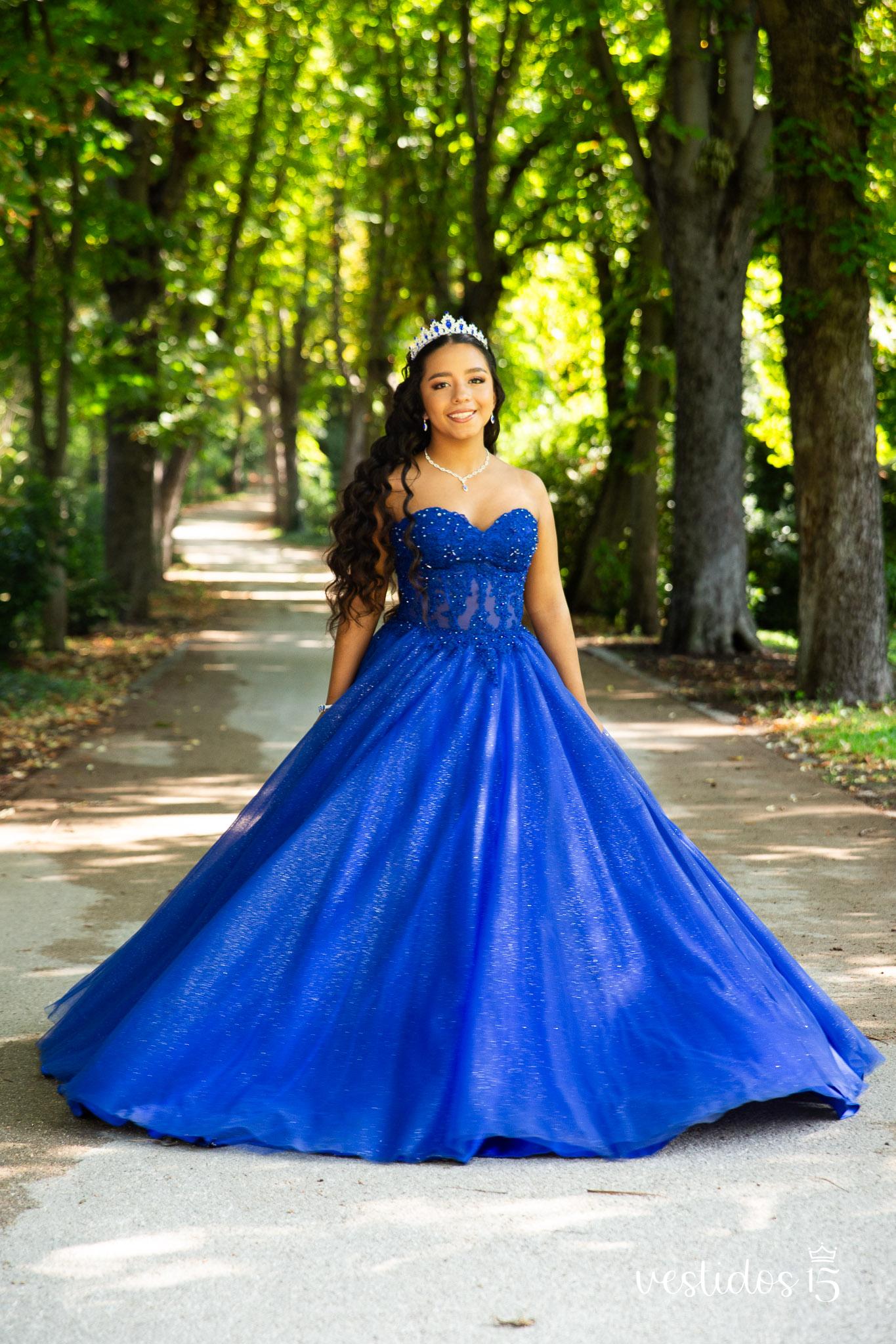 Vestido Madona color Azul Vestido Madona color Azul - Imagen 6