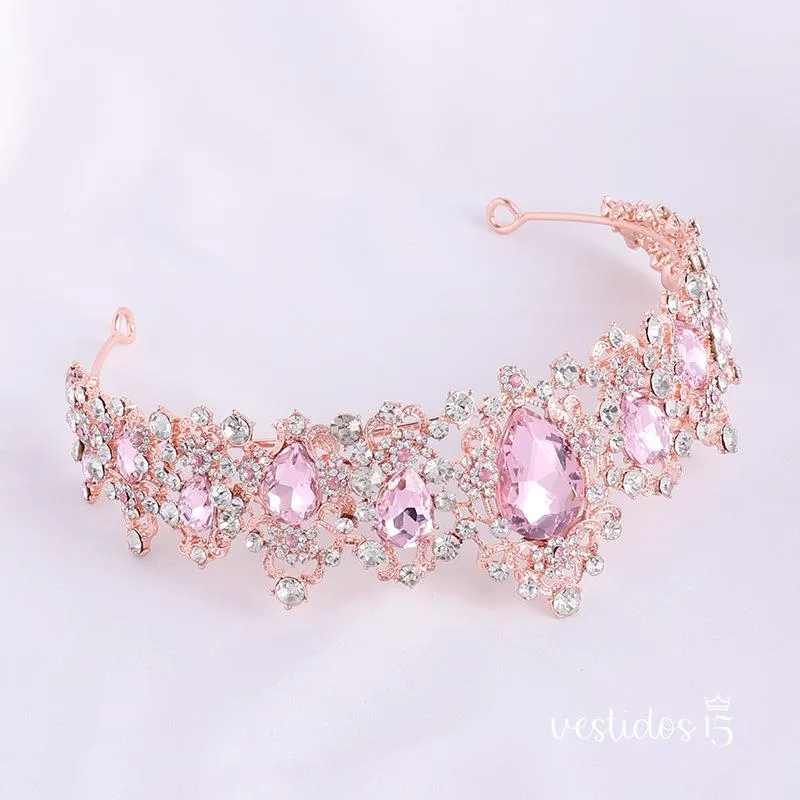 Alternative view of Tiara Diamante Rosa