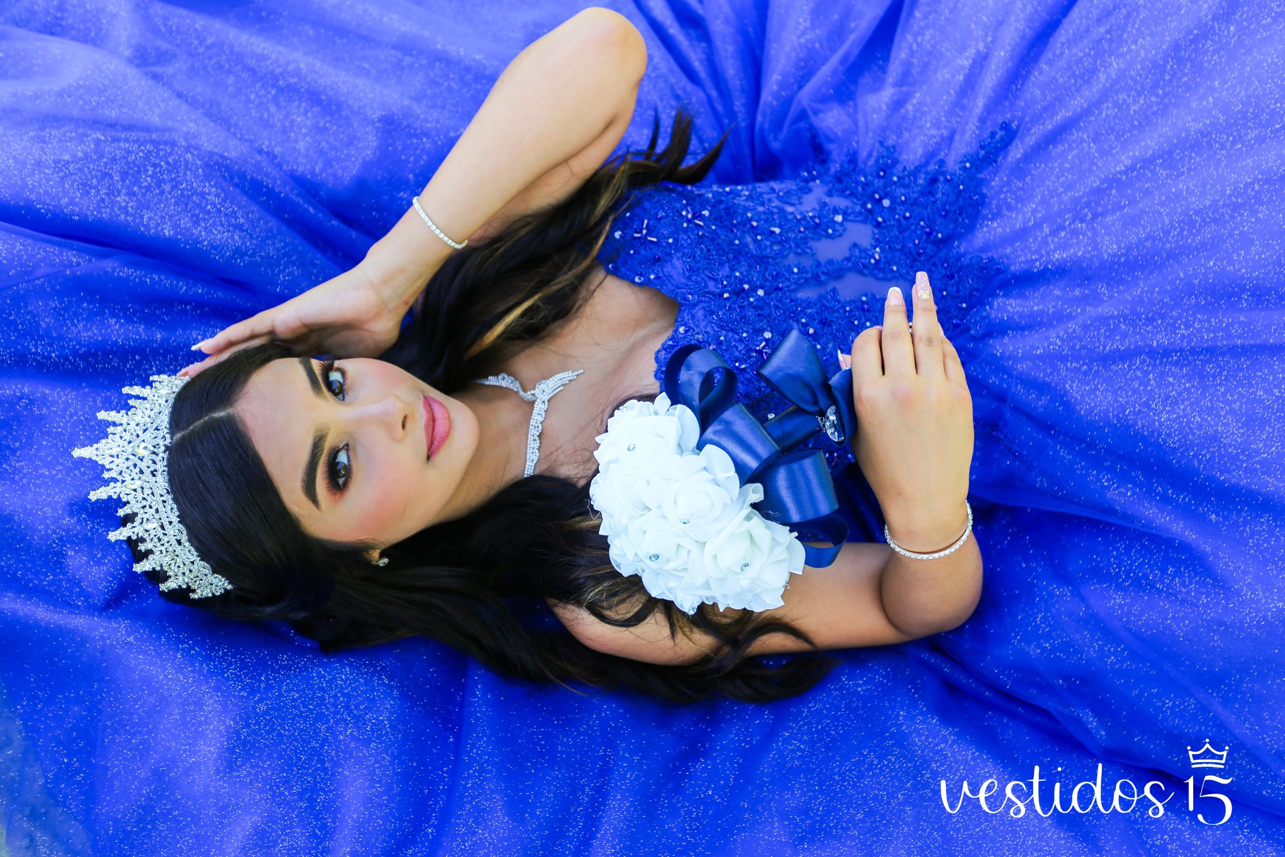 Vestido Madona color Azul Vestido Madona color Azul - Imagen 10