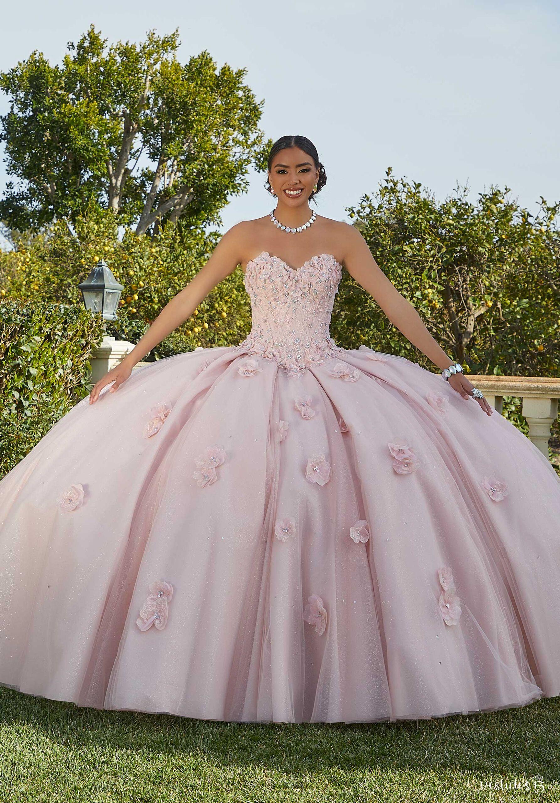 Vestido de 15 años Amelia Rosa