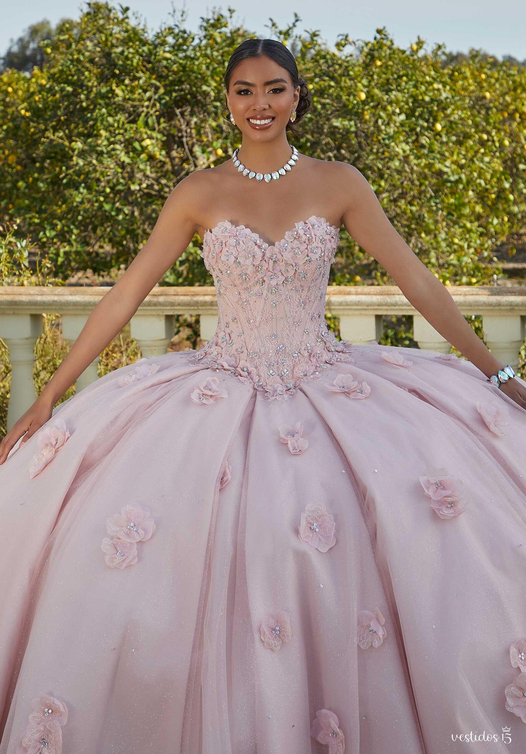 Alternative view of Vestido de 15 años Amelia Rosa