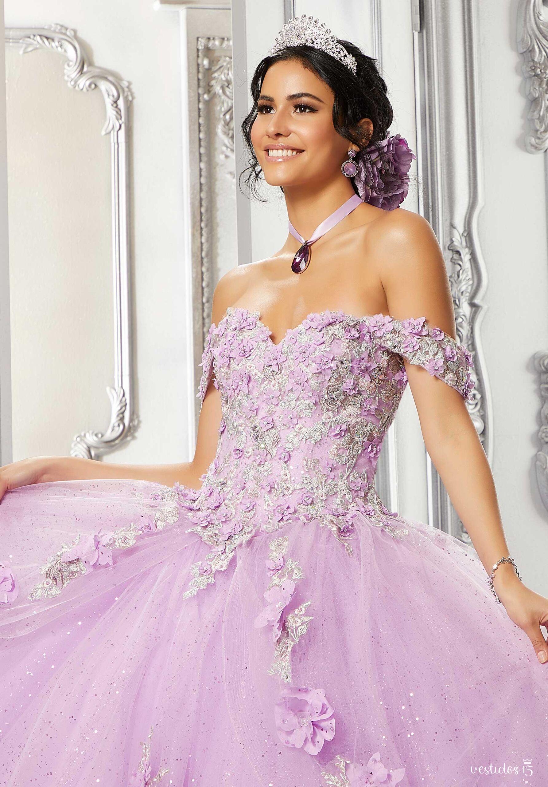 Alternative view of Vestido de 15 años Amanda Lila