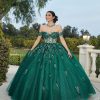 Vestido de 15 años Ángela Verde Oscuro