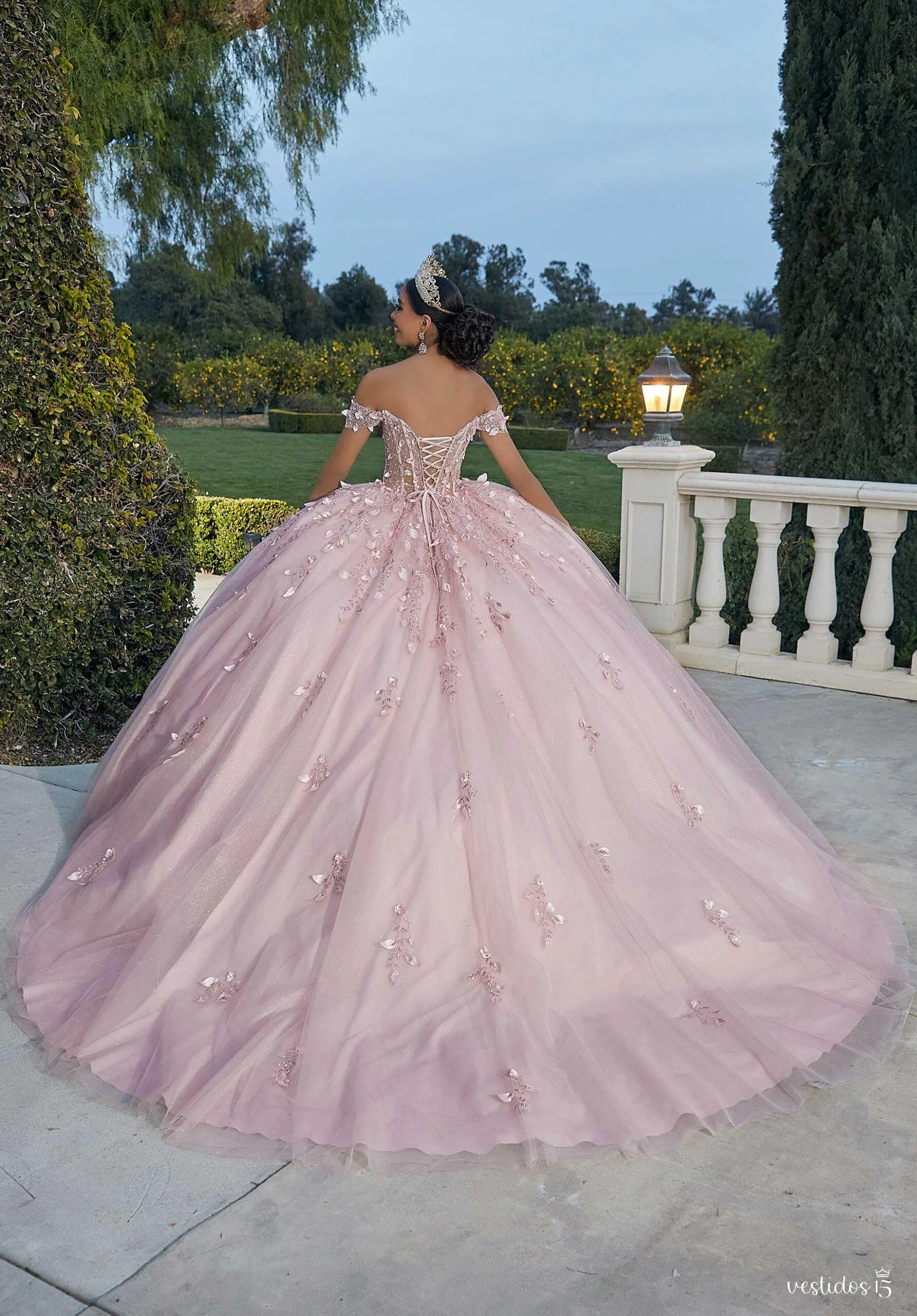Vestido de 15 años Ángela Rosa Palo Vestido de 15 años Ángela Rosa Palo - Imagen 3