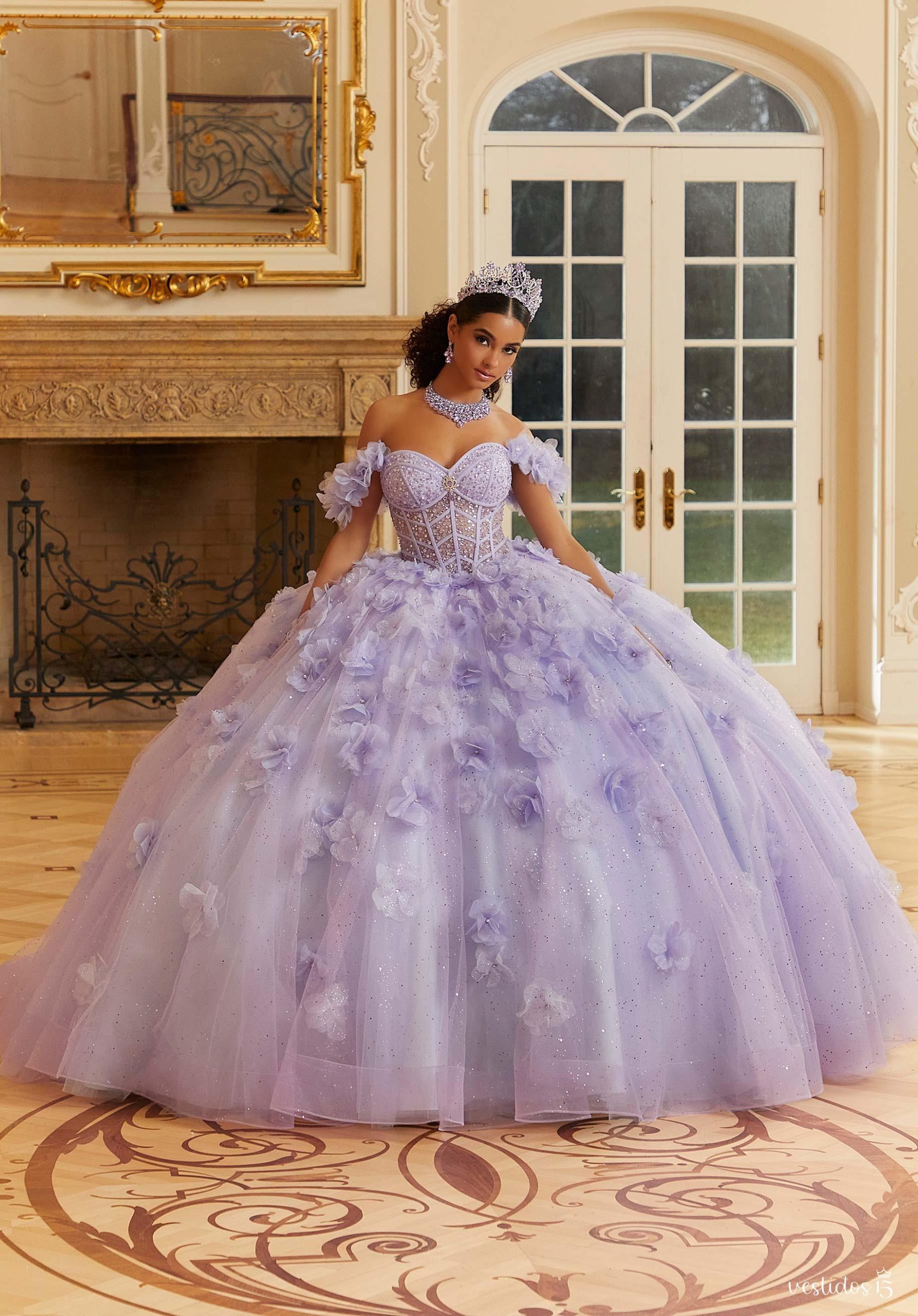 Vestido de 15 años Alicia Lila