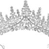 Tiara Plateada Clásica