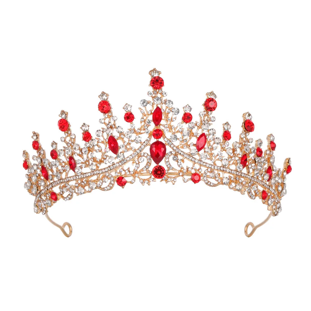 Tiara roja — diseño exclusivo en Vestidos15